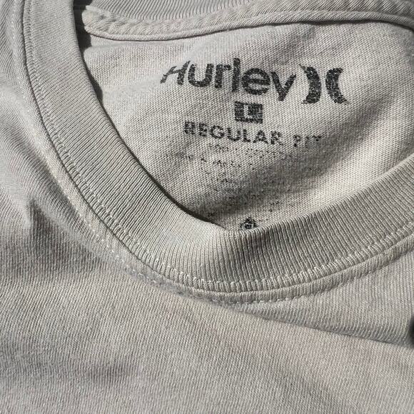 Hurley skull mens L Regular Fit T-shirt, gray - Picture 5 of 7